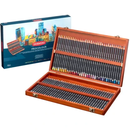 Derwent Procolour Wooden Box of 72 - Little Painter Art | Exploring the Endless Possibilities of Art Flash Sale