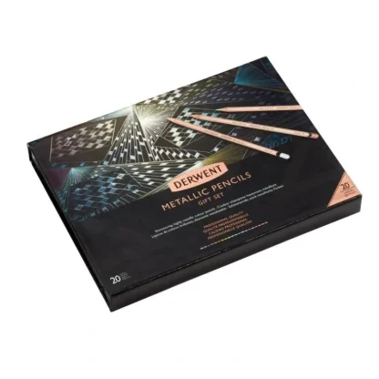Derwent Professional Metallic Colour Pencil Sets (Non-Soluble) - Little Painter Art | Exploring the Endless Possibilities of Art Outlet