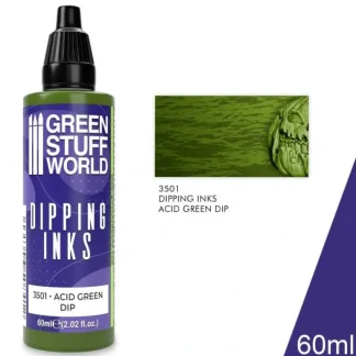 Dipping ink 60 ml - ACID GREEN DIP - Little Painter Art | Exploring the Endless Possibilities of Art Cheap