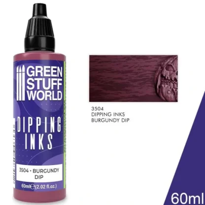 Dipping ink 60 ml - BURGUNDY DIP - Little Painter Art | Exploring the Endless Possibilities of Art New