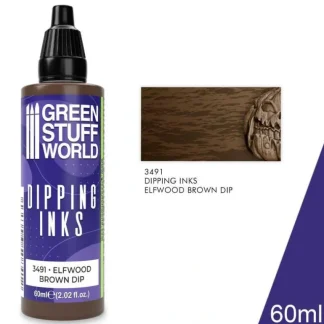 Dipping ink 60 ml - ELFWOOD BROWN DIP - Little Painter Art | Exploring the Endless Possibilities of Art Flash Sale