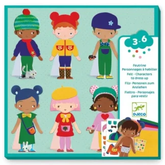 Djeco Collages Kit - Soft Dress-Up - Little Painter Art | Exploring the Endless Possibilities of Art Online