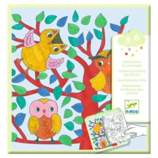 Djeco Colouring Activity Dispenser - Forest - Little Painter Art | Exploring the Endless Possibilities of Art Shop