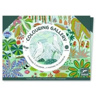 Djeco Colouring Gallery Kit - Wilderness - Little Painter Art | Exploring the Endless Possibilities of Art Online