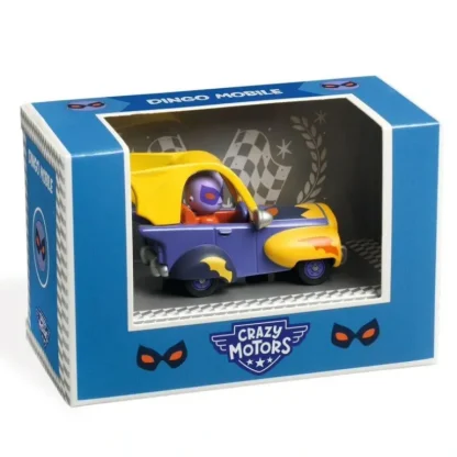 Djeco Crazy Motors Toy Car - Dingo Mobile - Little Painter Art | Exploring the Endless Possibilities of Art Fashion