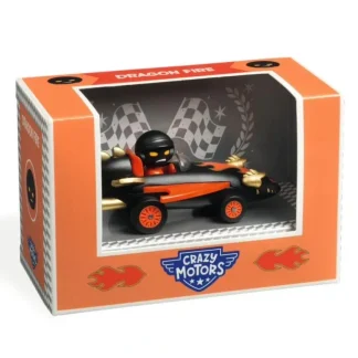 Djeco Crazy Motors Toy Car - Dragon Fire - Little Painter Art | Exploring the Endless Possibilities of Art Best Sale