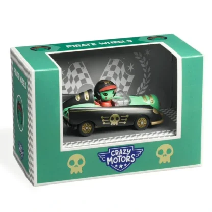 Djeco Crazy Motors Toy Car - Pirate Wheels - Little Painter Art | Exploring the Endless Possibilities of Art Hot