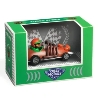 Djeco Crazy Motors Toy Car - Turbo Spider - Little Painter Art | Exploring the Endless Possibilities of Art Store