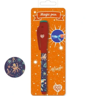 Djeco Lovely Paper Invisible Ink Magic Pen - Sealife - Little Painter Art | Exploring the Endless Possibilities of Art Outlet