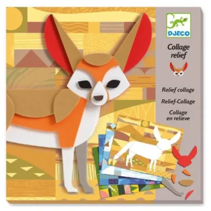Djeco Relief Collage - Into the wild - Little Painter Art | Exploring the Endless Possibilities of Art Online