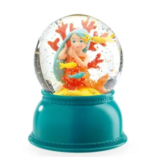 Djeco Snow Globe Nightlight - Mermaid - Little Painter Art | Exploring the Endless Possibilities of Art Fashion
