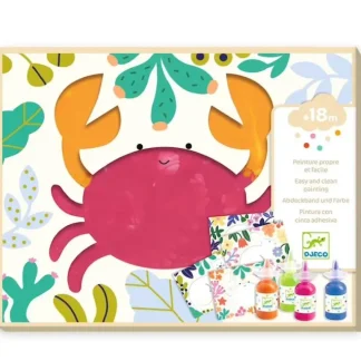 Djeco Squirt & Spread Painting Kit - Ocean - Little Painter Art | Exploring the Endless Possibilities of Art Store
