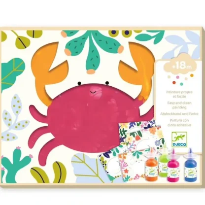Djeco Squirt & Spread Painting Kit - Ocean - Little Painter Art | Exploring the Endless Possibilities of Art Store