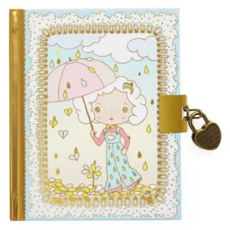 Djeco Tinyly Locked Diary - Prunelle Secret Notebook - Little Painter Art | Exploring the Endless Possibilities of Art Fashion
