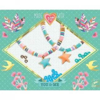 Djeco You & Me Bracelet Kit - Stars Hishi - Little Painter Art | Exploring the Endless Possibilities of Art Fashion