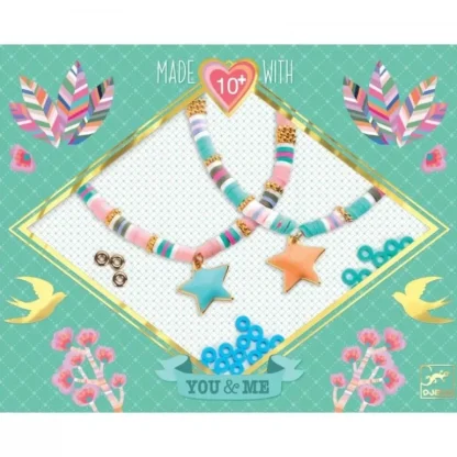 Djeco You & Me Bracelet Kit - Stars Hishi - Little Painter Art | Exploring the Endless Possibilities of Art Fashion