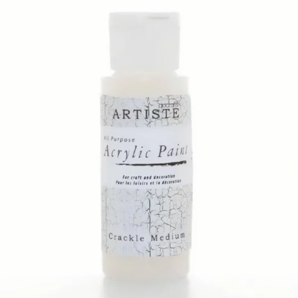 Docrafts Artiste Medium (2oz) - Crackle Medium - Little Painter Art | Exploring the Endless Possibilities of Art Store