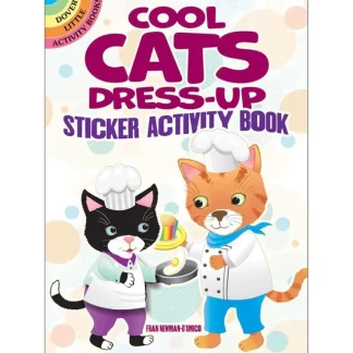 Dover Sticker Activity Book - Cool Cats Dress-Up - Little Painter Art | Exploring the Endless Possibilities of Art Hot