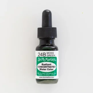 Dr. Ph. Martins Radiant Concentrated 24B Moss Green - Little Painter Art | Exploring the Endless Possibilities of Art^ Store