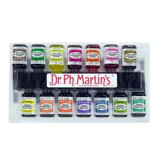 Dr. Ph. Martin's Radiant Concentrated Watercolour Ink - Set C - Little Painter Art | Exploring the Endless Possibilities of Art^ Store