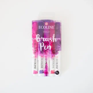 Ecoline brushpen set Violet - Little Painter Art | Exploring the Endless Possibilities of Art^ Cheap