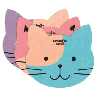 Ecologie Swedish Sponge Cloth 3pk - Cats - Little Painter Art | Exploring the Endless Possibilities of Art^ Cheap