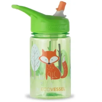 EcoVessel Splash 12oz Tritan Kids Water Bottle - Fox - Little Painter Art | Exploring the Endless Possibilities of Art^ Hot