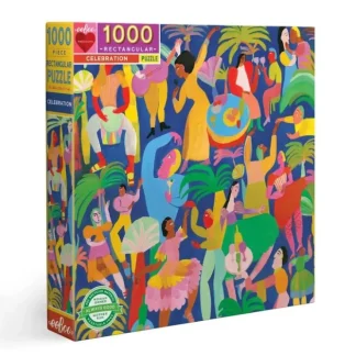 eeBoo 1000pc Puzzle - Celebration - Little Painter Art | Exploring the Endless Possibilities of Art^ Store