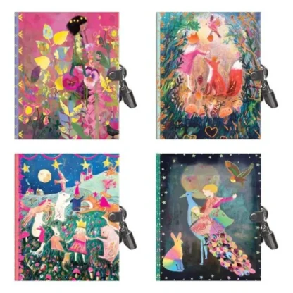 eeBoo Very Small Locking Journal, Claire Assortment - Little Painter Art | Exploring the Endless Possibilities of Art^ Best