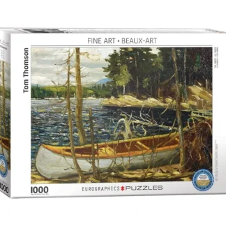 Eurographics 1000pc Puzzle - Tom Thomson: The Canoe - Little Painter Art | Exploring the Endless Possibilities of Art^ Fashion