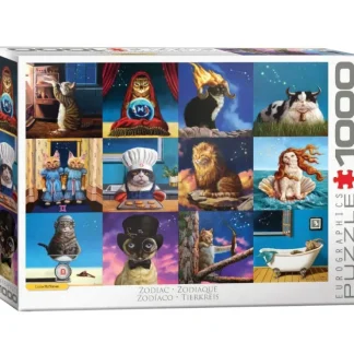 Eurographics 1000pc Puzzle - Zodiac Cats - Little Painter Art | Exploring the Endless Possibilities of Art^ Online