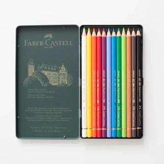 Faber Castell Polychromos set 12 - Little Painter Art | Exploring the Endless Possibilities of Art^ New