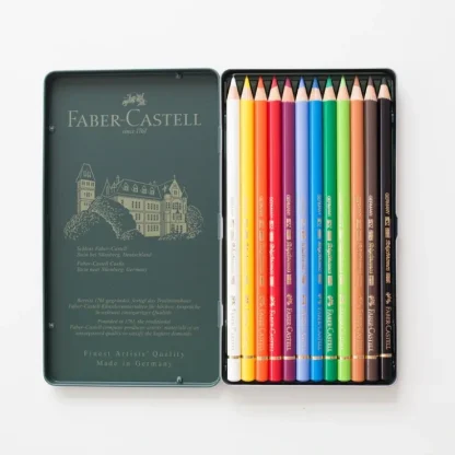 Faber Castell Polychromos set 12 - Little Painter Art | Exploring the Endless Possibilities of Art^ New