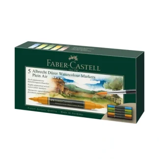 Faber-Castell Albrecht Drer Watercolour Markers - Plein Air - Set of 5 - Little Painter Art | Exploring the Endless Possibilities of Art^ Clearance