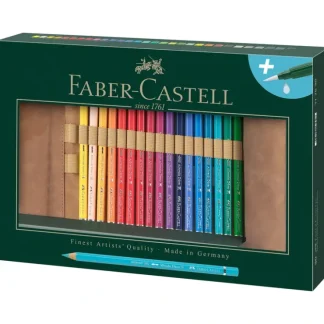 Faber-Castell Albrecht Durer Artists' Watercolour Pencil Set with Roll Case & Brush - Set of 30 - Little Painter Art | Exploring the Endless Possibilities of Art^ Flash Sale