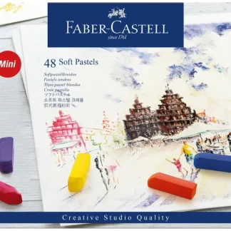 Faber-Castell Mini Soft Pastels - Set of 48 - Little Painter Art | Exploring the Endless Possibilities of Art^ Discount