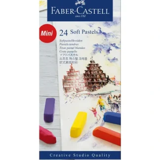 Faber-Castell Mini Soft Pastels - Set of 24 - Little Painter Art | Exploring the Endless Possibilities of Art^ Cheap
