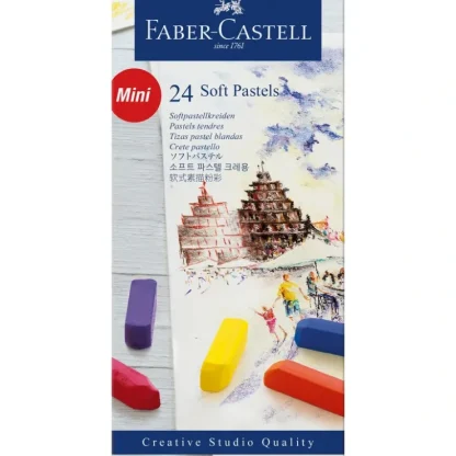Faber-Castell Mini Soft Pastels - Set of 24 - Little Painter Art | Exploring the Endless Possibilities of Art^ Cheap
