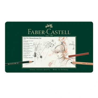 Faber-Castell Pitt Monochrome Artists Pencils - Set of 33 - Little Painter Art | Exploring the Endless Possibilities of Art^ Discount