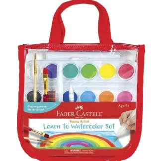 Faber-Castell Young Artist Learn to Watercolor Kit - Little Painter Art | Exploring the Endless Possibilities of Art^ Online