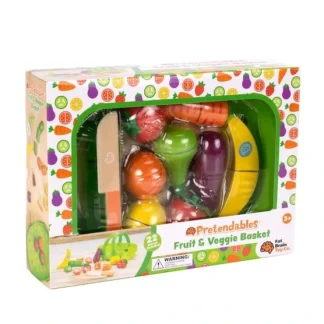Fat Brain Toy Co. Pretendables Playset - Fruit & Veggie Basket - Little Painter Art | Exploring the Endless Possibilities of Art^ Hot