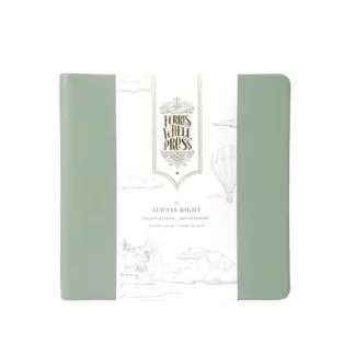 Ferris Wheel Press "Always Right" Fether Notebook - Seaside Glass - Little Painter Art | Exploring the Endless Possibilities of Art^ New