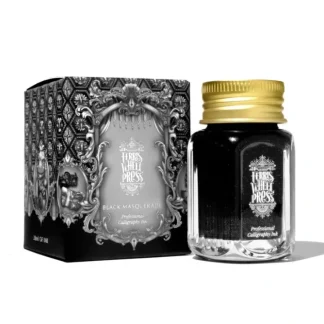 Ferris Wheel Press Bottled Calligraphy Ink - 28ml Black Masquerade - Little Painter Art | Exploring the Endless Possibilities of Art^ Clearance