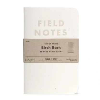 Field Notes Birch Bark Memo Books 3pk Grid - Little Painter Art | Exploring the Endless Possibilities of Art^ Fashion