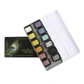Finetec Mica Pearlescent Watercolour Set 12pk - Little Painter Art | Exploring the Endless Possibilities of Art^ Hot