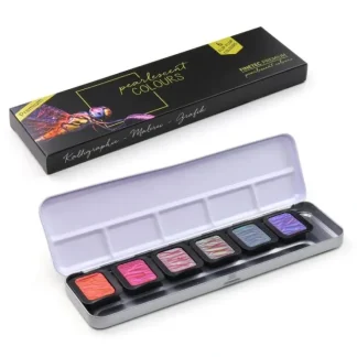 Finetec Mica Premium Watercolour Set 6pk Flip Flop - Little Painter Art | Exploring the Endless Possibilities of Art^ New