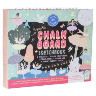 Floss & Rock Chalk Board Sketchbook - Enchanted - Little Painter Art | Exploring the Endless Possibilities of Art^ Clearance