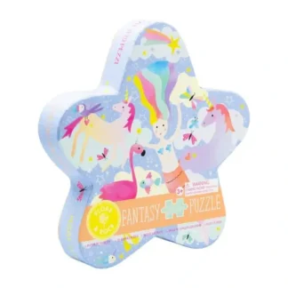Floss & Rock 20pc Shaped Jigsaw Puzzle - Fantasy - Little Painter Art | Exploring the Endless Possibilities of Art^ Clearance