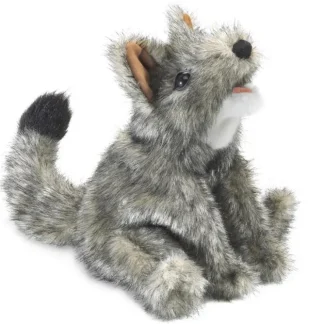 Folkmanis Hand Puppet - Small Coyote - Little Painter Art | Exploring the Endless Possibilities of Art^ Clearance
