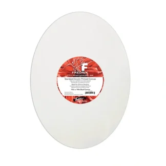 Fredrix Oval Stretched Canvas - Little Painter Art | Exploring the Endless Possibilities of Art^ Discount